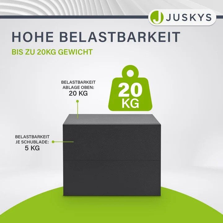 Nachttische: Wandschrank Nachttisch hängend schwarz – Neu und originalverpackt aus Kreuzlingen von DealBlitz 6