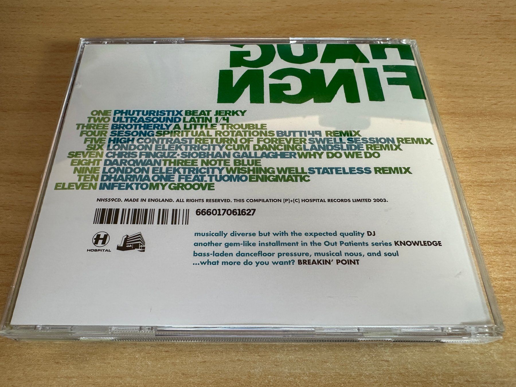 CDs: Various – Out Patients 3 – D'occasion à Rikon im Tösstal par Alpenmutz 3