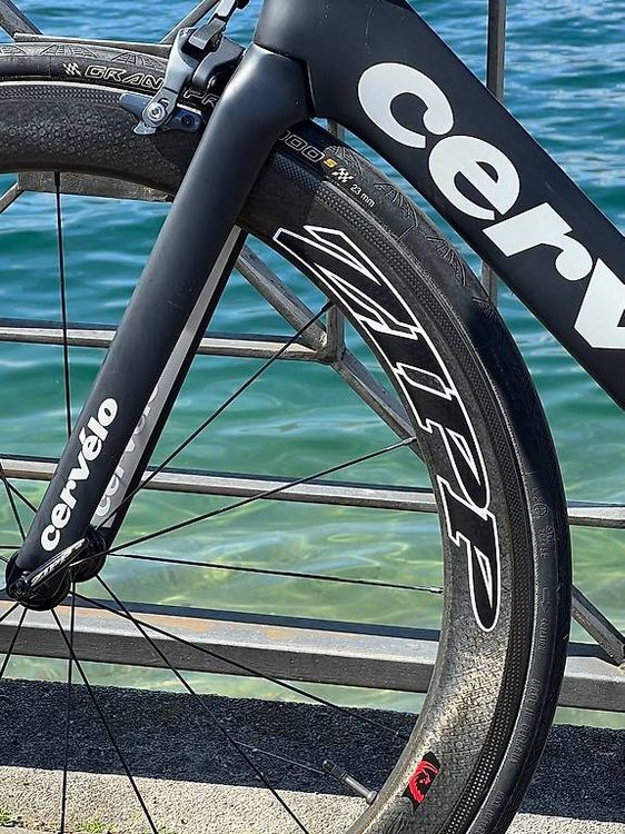 Cervelo S5 Zipp Firecrest 404 bici da corsa bicicletta (Usato) a