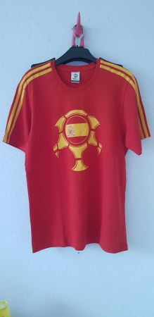 Tshirt homme espagne adidas euro 2008 taille L