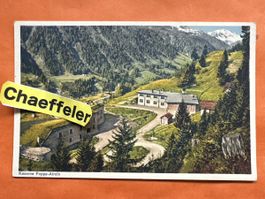 Alte Ansichtskarte Kaserne Foppa-Airolo, um 1933 🏞️🇨🇭