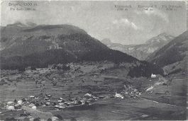 Brigels, 1300 m. -  Piz dado, Kistenstock, Kistengrat 2, Piz