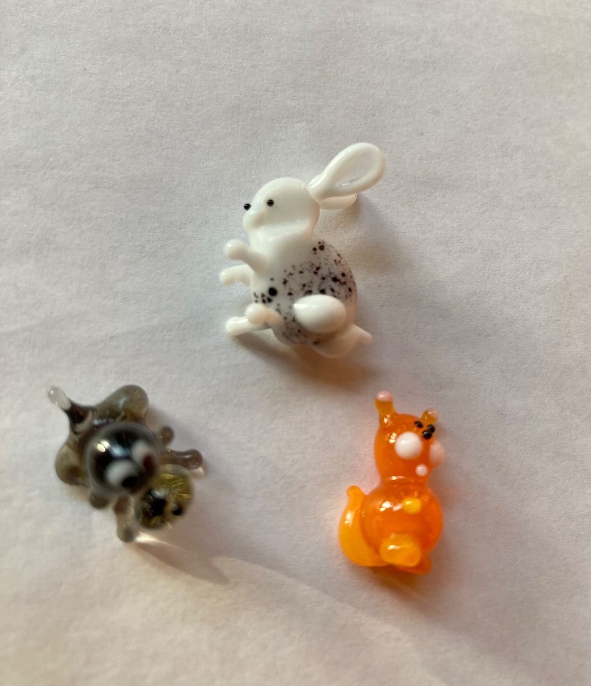 Tutte le decorazioni: 3 Mini Glasfiguren Tiere – Nuovo (secondo la descrizione) da Zürich venduto da tanteluzie 5