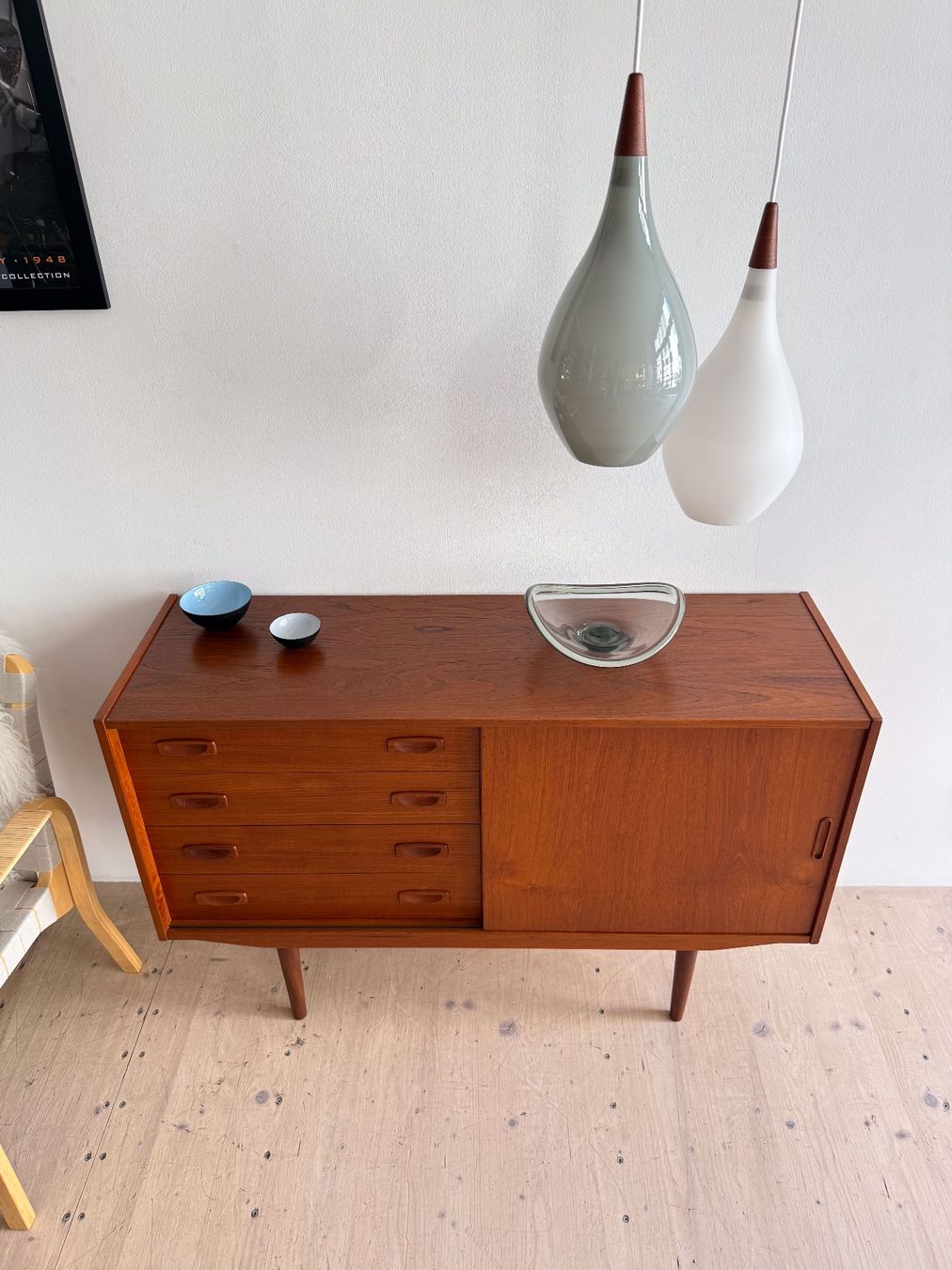 Commodes: Vintage Scandinavian Teak Sideboard – D'occasion à Zürich par heydaymoebel 2
