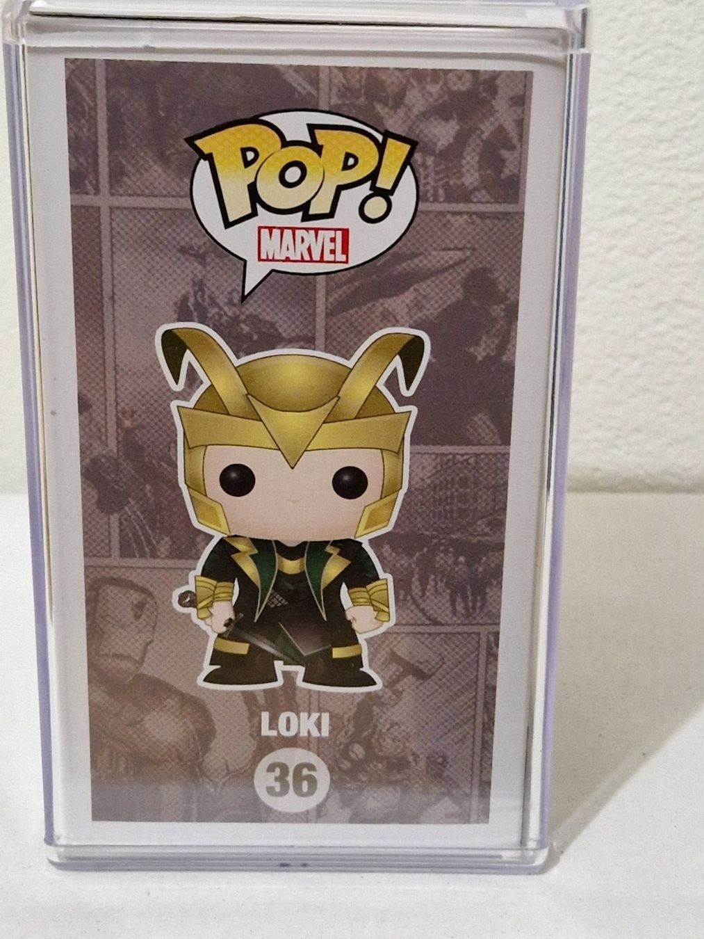 Funko Figuren: Funko Pop Marvel Loki #36 + Acryl-Schutzhülle – Neu (gemäss Beschreibung) aus Igis von Vulleta.38 3