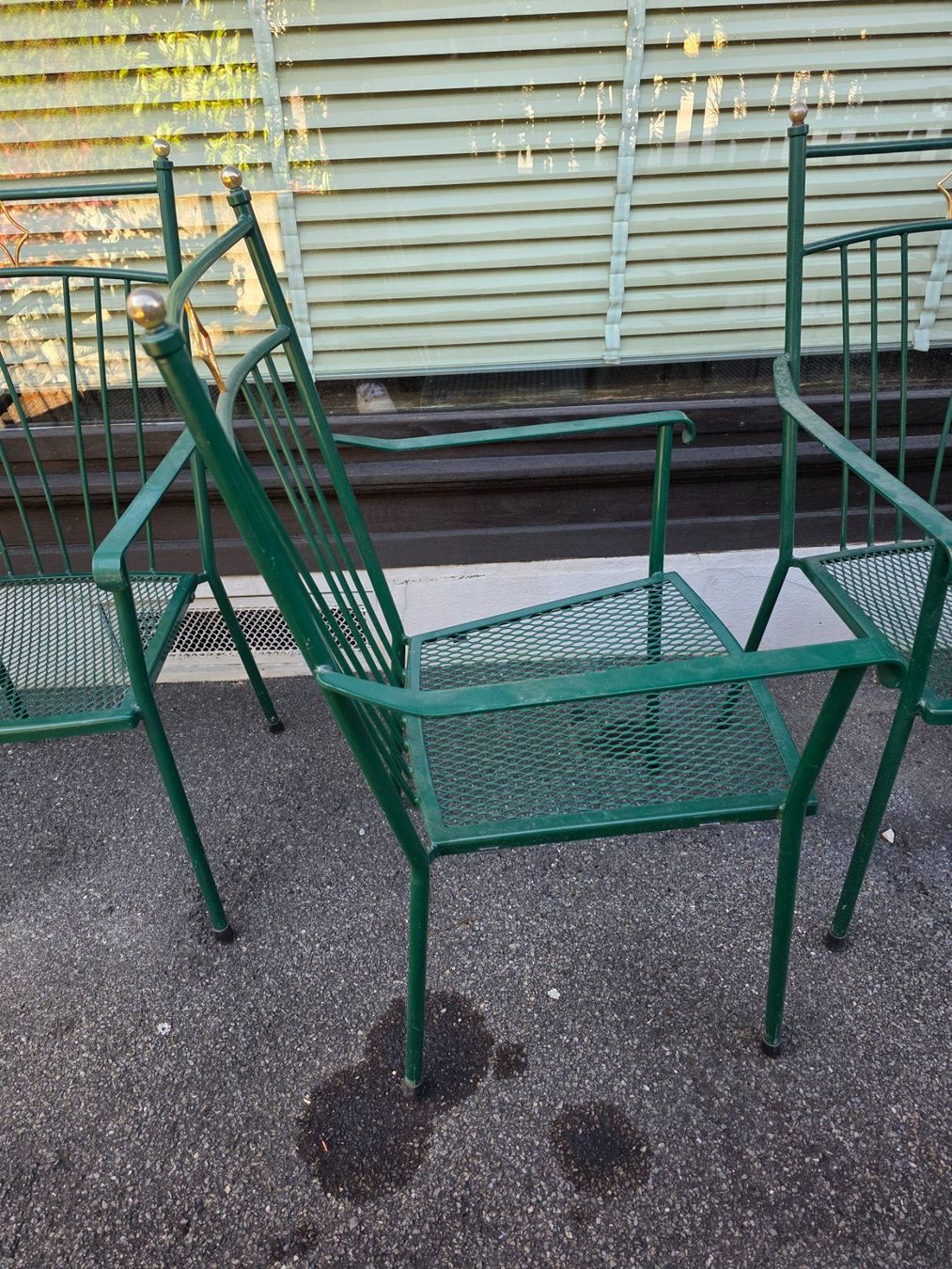 Sedie: 4 edle Metall Garten Stühle Stuhl Sessel – Usato da Walterswil BE venduto da Lonitti 2