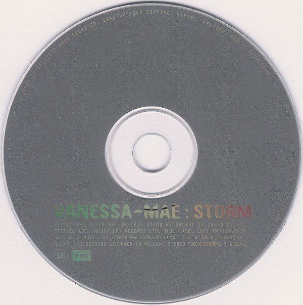 CDs: Vanessa-Mae Geige  STORM   Electronic Modern Classical CD – Gebraucht aus Kandergrund von Sososo 6