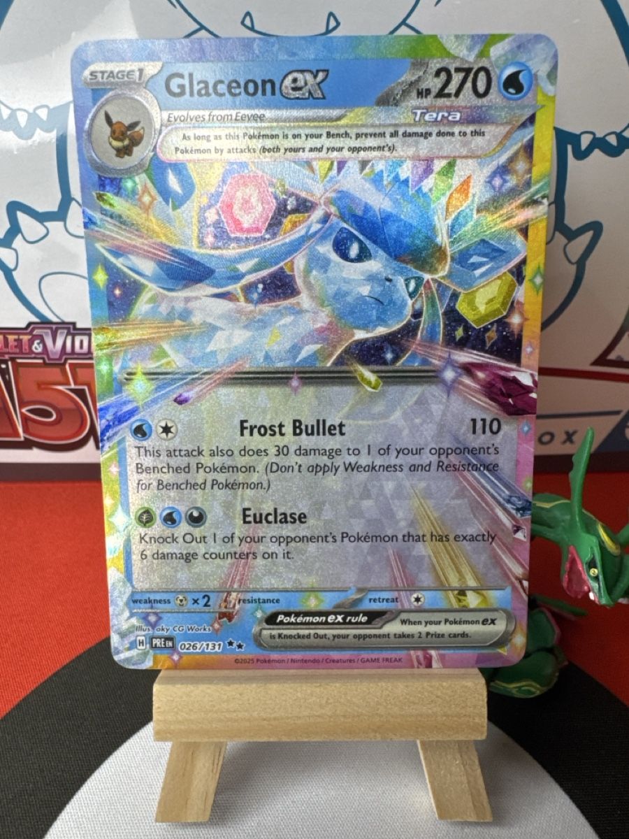 Pokémon Sammelbilder & Trading cards: POKÉMON / Glaceon EX / Prismatic Evolutions 🇺🇸 – Gebraucht aus Herzogenbuchsee von TCG-High-Quality