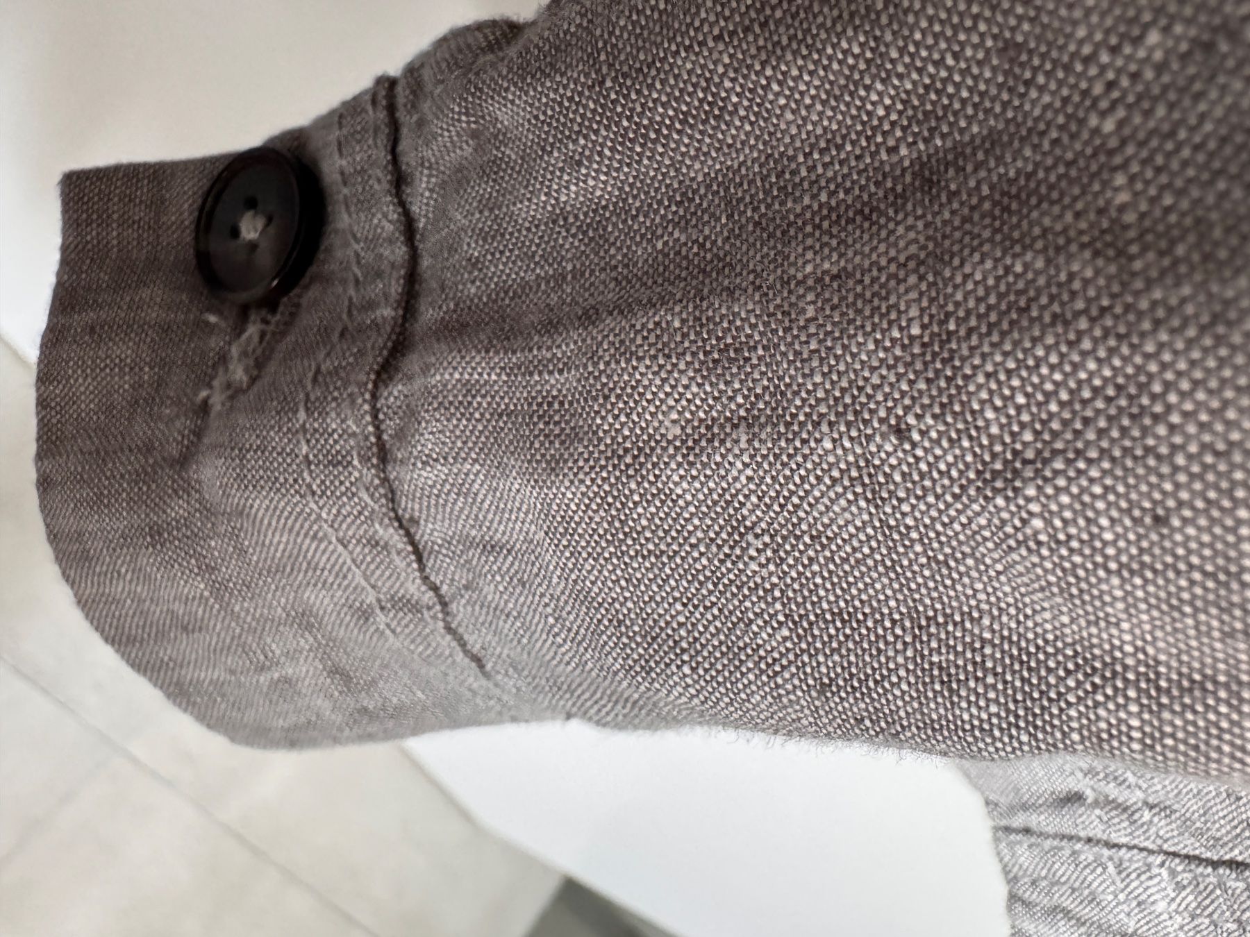 Vestes: Leinenjacke / Blouson Damen Größe 40, hell grau ,neuwertig – Neuf (Voir description) à Heerbrugg par dwfg 5