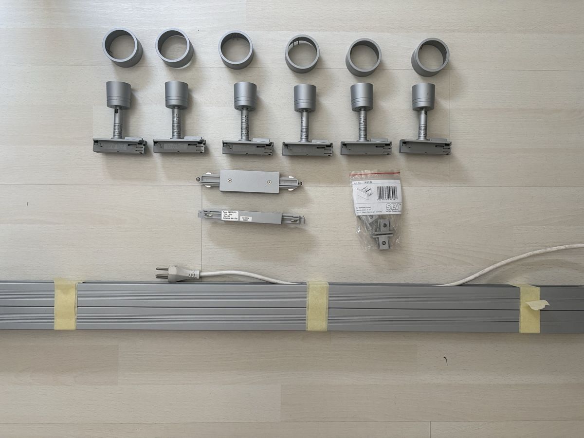 Lampadari & plafoniere: SLV Stromschienen-Spots 6er Set – Usato da Wädenswil venduto da chrisk1980