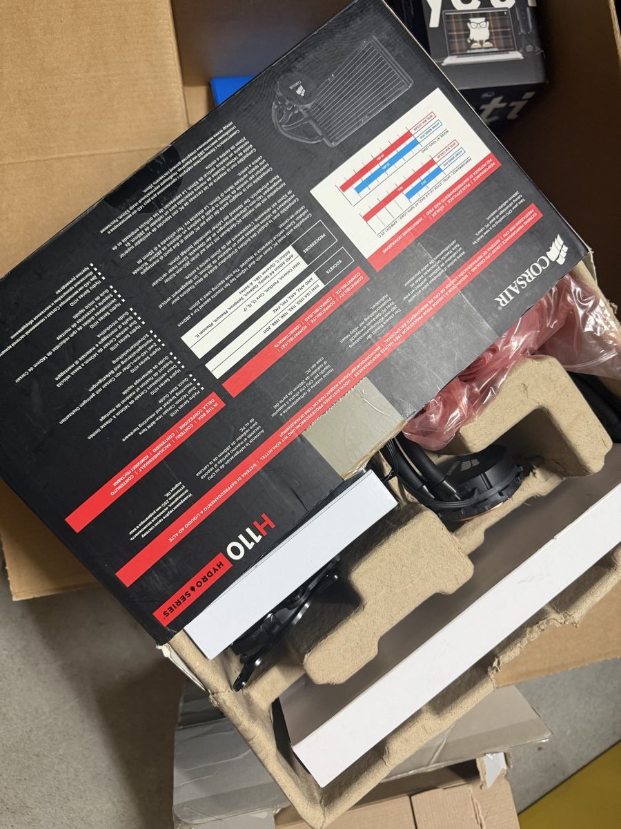 Componenti elettronici: Corsair H110 Hydro Series CPU Kühler – Usato da Goldswil venduto da noobmithoot 1