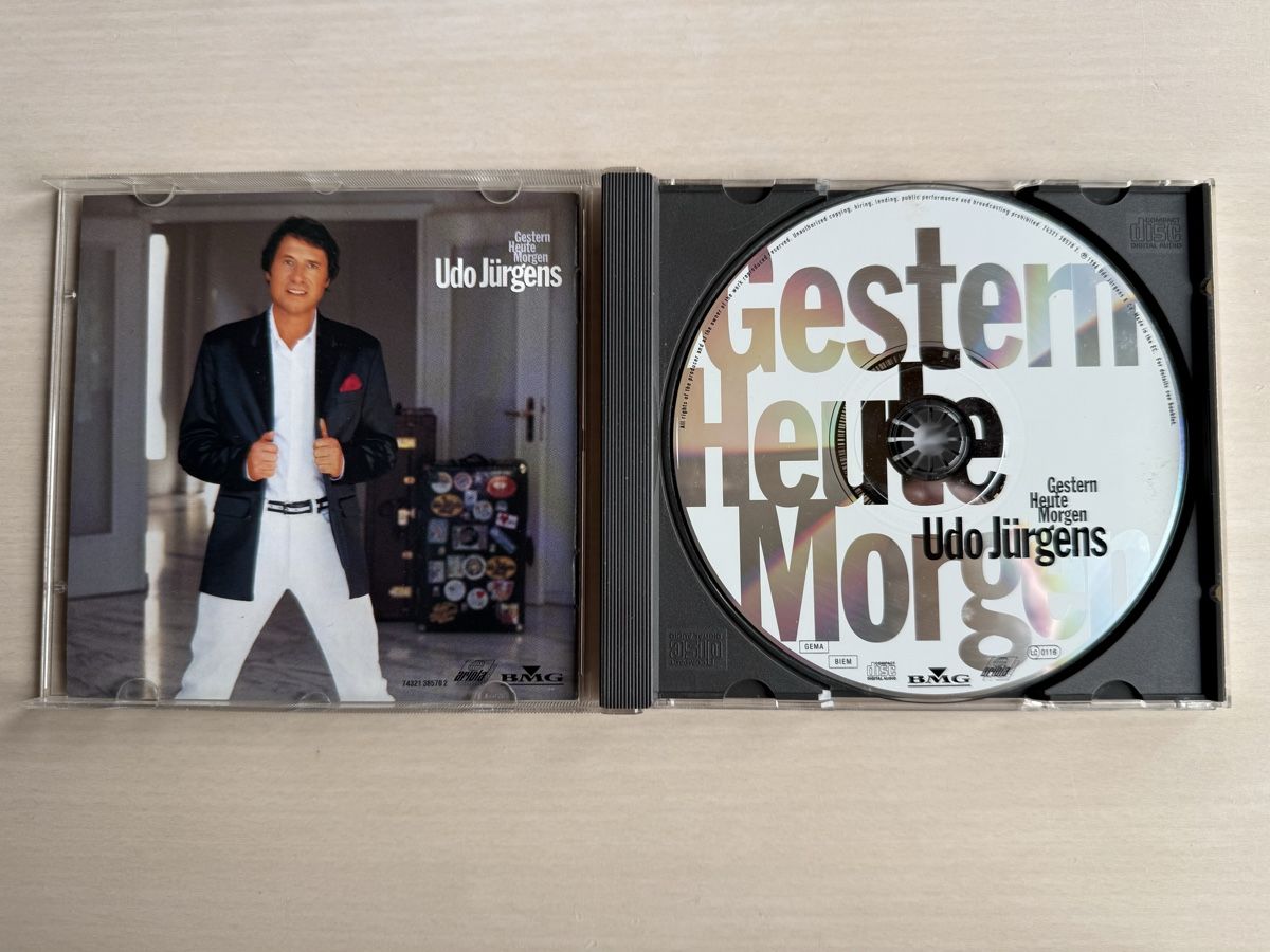 CD: Udo Jürgens - Gestern Heute Morgen - CD – Usato da Oberried Brienz venduto da Chyara 2