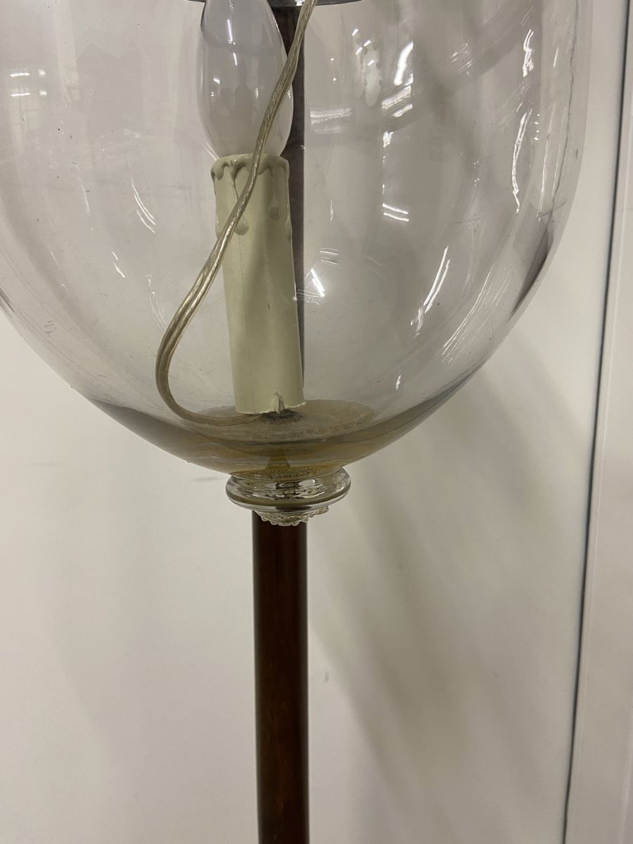 Kronleuchter & Deckenlampen: Antike Kolonial Glas Hängelampe – Gebraucht aus Dietikon von brocki-eyra 4