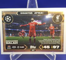 Carte Topps Mohamed Salah - Liverpool - Contre-Attaque