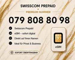 Swisscom Prepaid Premium Nummer