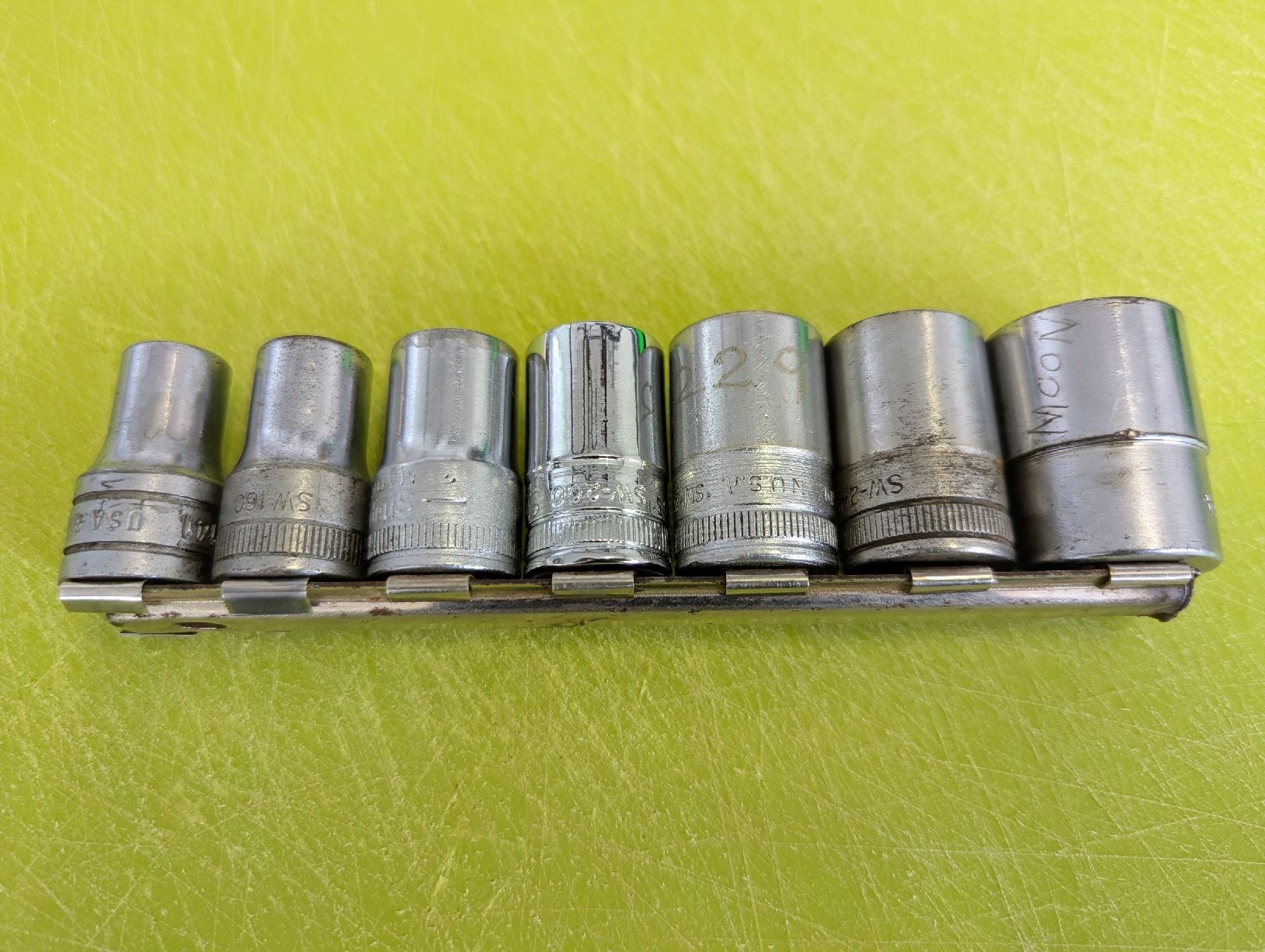 Snap-on Alle Werkzeuge: Snap-On Nusssatz, 7-teilig, 1/2" Antrieb – Gebraucht aus Guntershausen von Ricoola 2