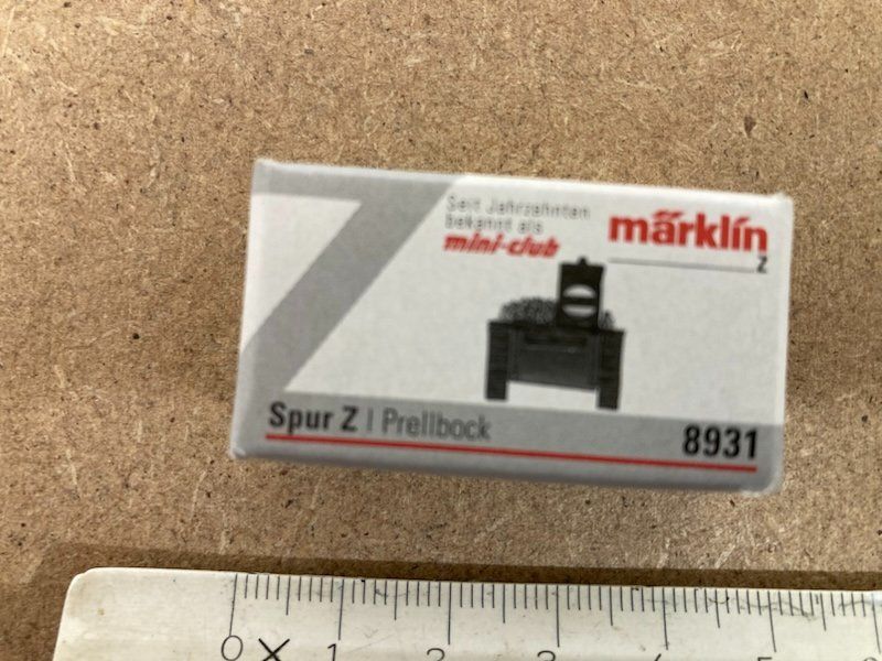 Märklin Spur Z 8931 Prellbock beleuchtet neu in OVP (Neu und ...