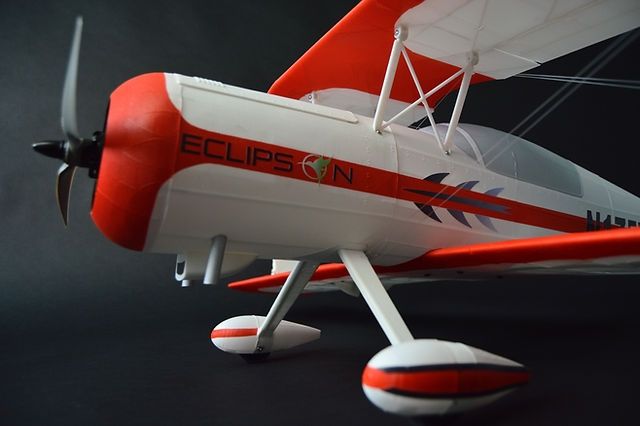 Modellismo RC: 3D-Druck Kunstflug-Doppeldecker (Bausatz) – Nuovo e nell'imballaggio originale da Gonten venduto da reko12 2