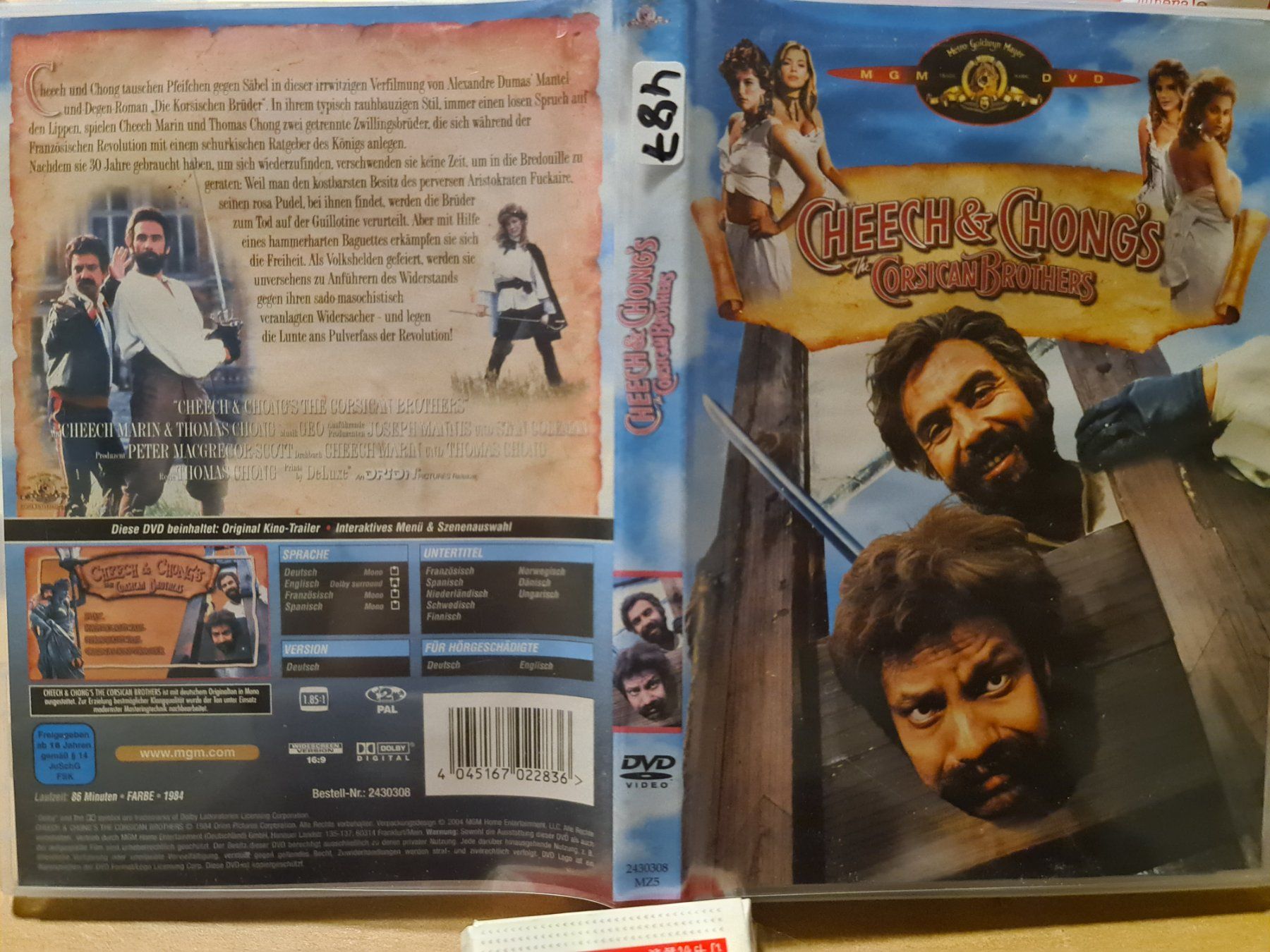 Tutti i DVDs: Cheech & Chong's The Corsican Brothers DVD – Usato da Dintikon venduto da Vexi
