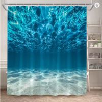 Duschvorhang Beach Ocean - Rideau de douche Beach Ocean