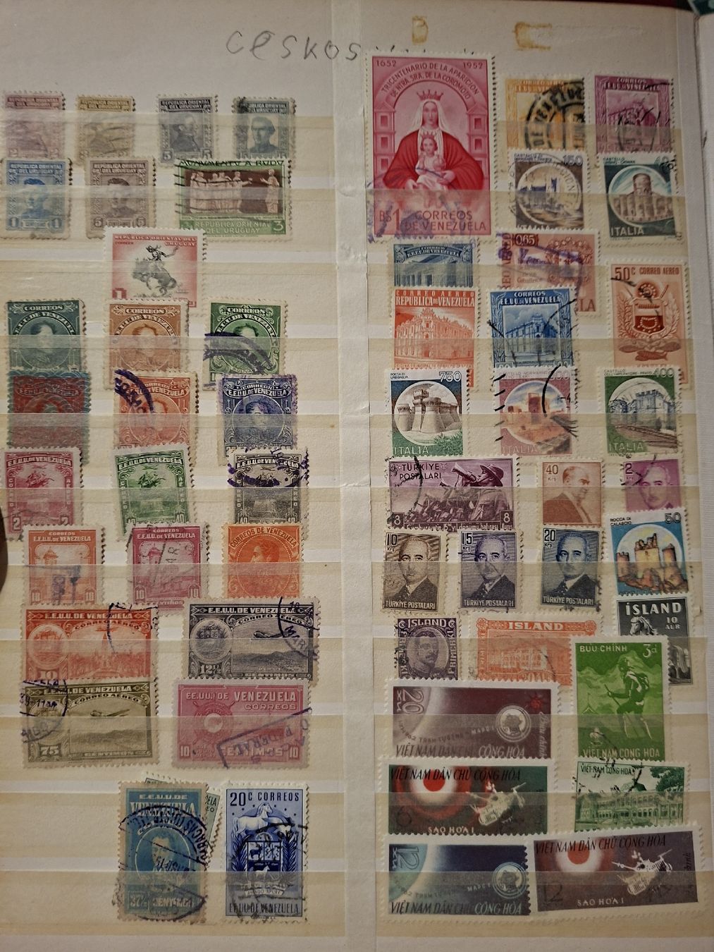 Tous les timbres: Briefmarkensammlung diverse Marken gemischt – D'occasion à Balgach par SIMEON27 7