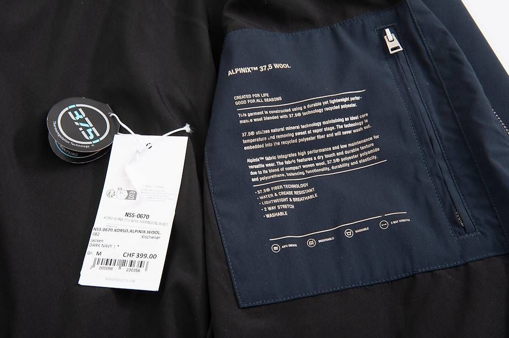 Norse Projects Jacken: Norse Projects Korso Alpinix 37,5 Wool Harrington – Gebraucht aus Lausanne von Phlox02 1