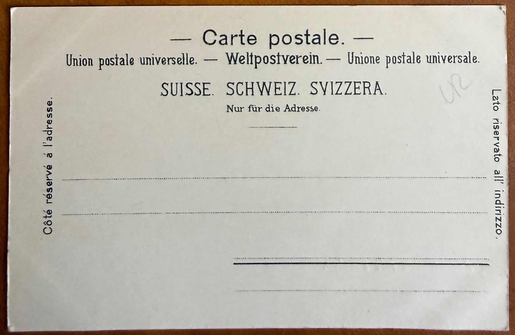 Cartoline postali: Axenstrasse mit Flüelen - Animée 1902 – Usato da Lutry venduto da Ediego 2