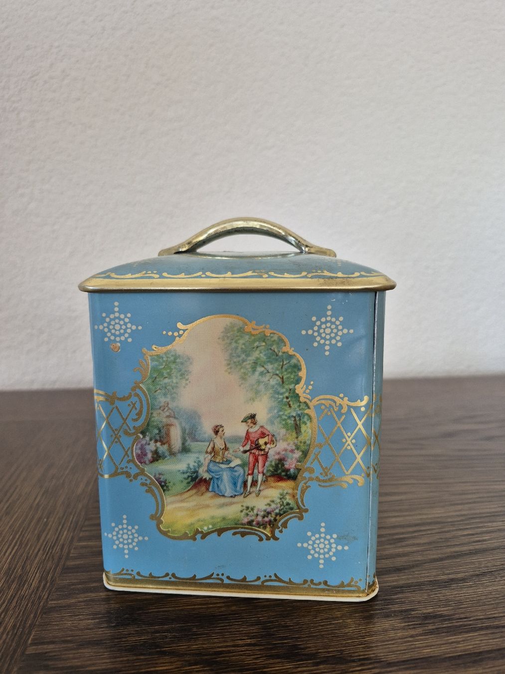 Zuckerdosen: Vintage Blechdose – Gebraucht aus Volketswil von Sbloona