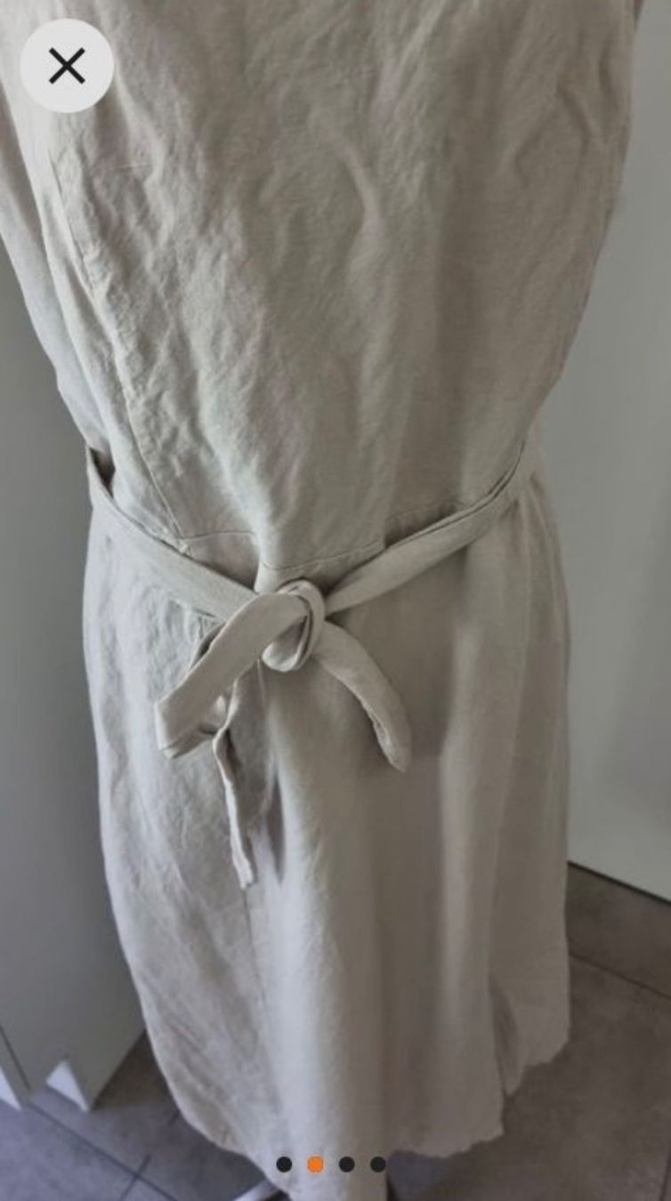 Tom Tailor Robes: Tom Tailor Leinen Kleid 40 – Neuf (Voir description) à Basel par lkl_5l2h 1