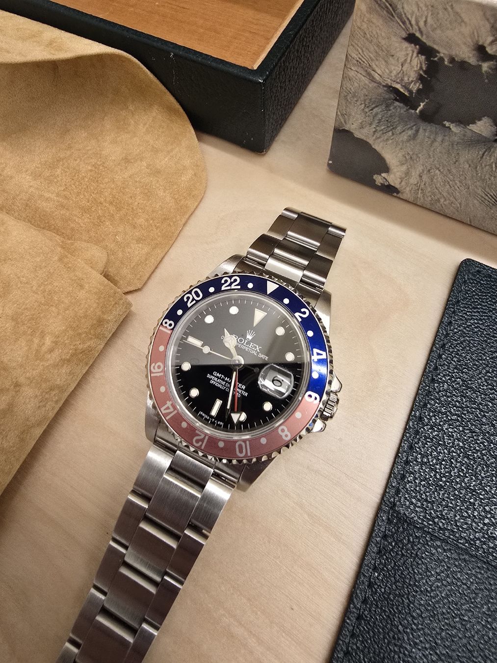 Rolex Uhren: Rolex 16700 gmt full set – Gebraucht aus Satigny von Baazarbaron 1
