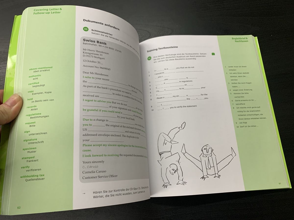 Libri: Business Korrespondenz Trainer Englisch – Usato da Oberweningen venduto da Bumblebee2 2