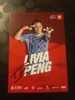 Livia Peng - handsigniert SFV Karte  ⚽🇨🇭🇨🇭