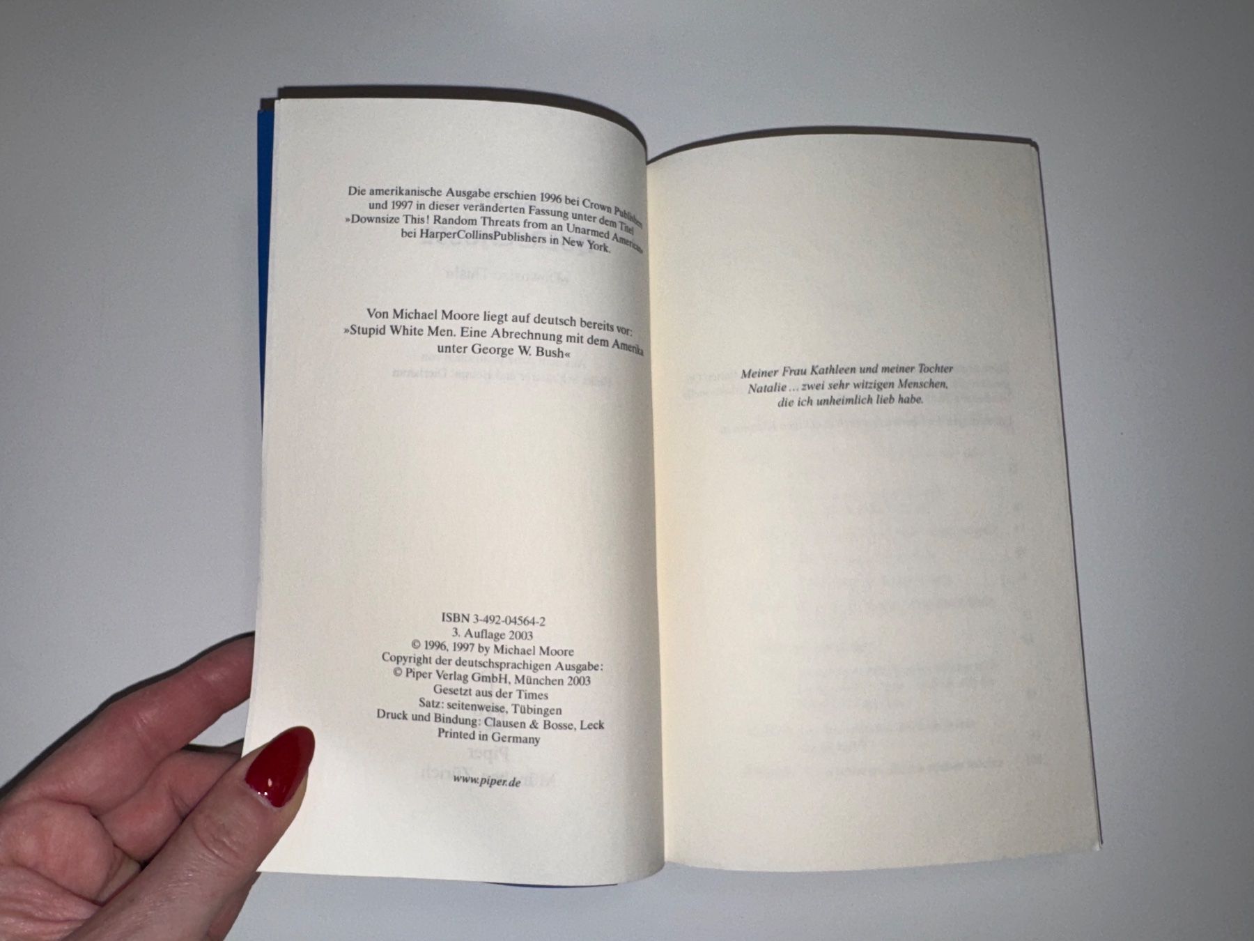 Libri: BUCH: Michael Moore, Querschüsse – Usato da Grosswangen venduto da Second_hand_paradise 1