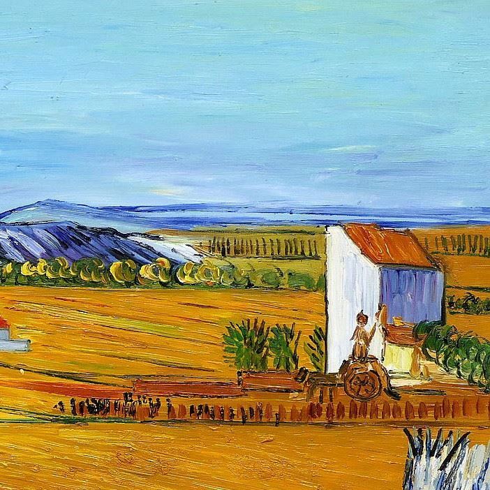Riproduzioni & Creazioni: Vincent van Gogh - Erntelandschaft – Nuovo (secondo la descrizione) da Larnaca venduto da KunstDepot24 3