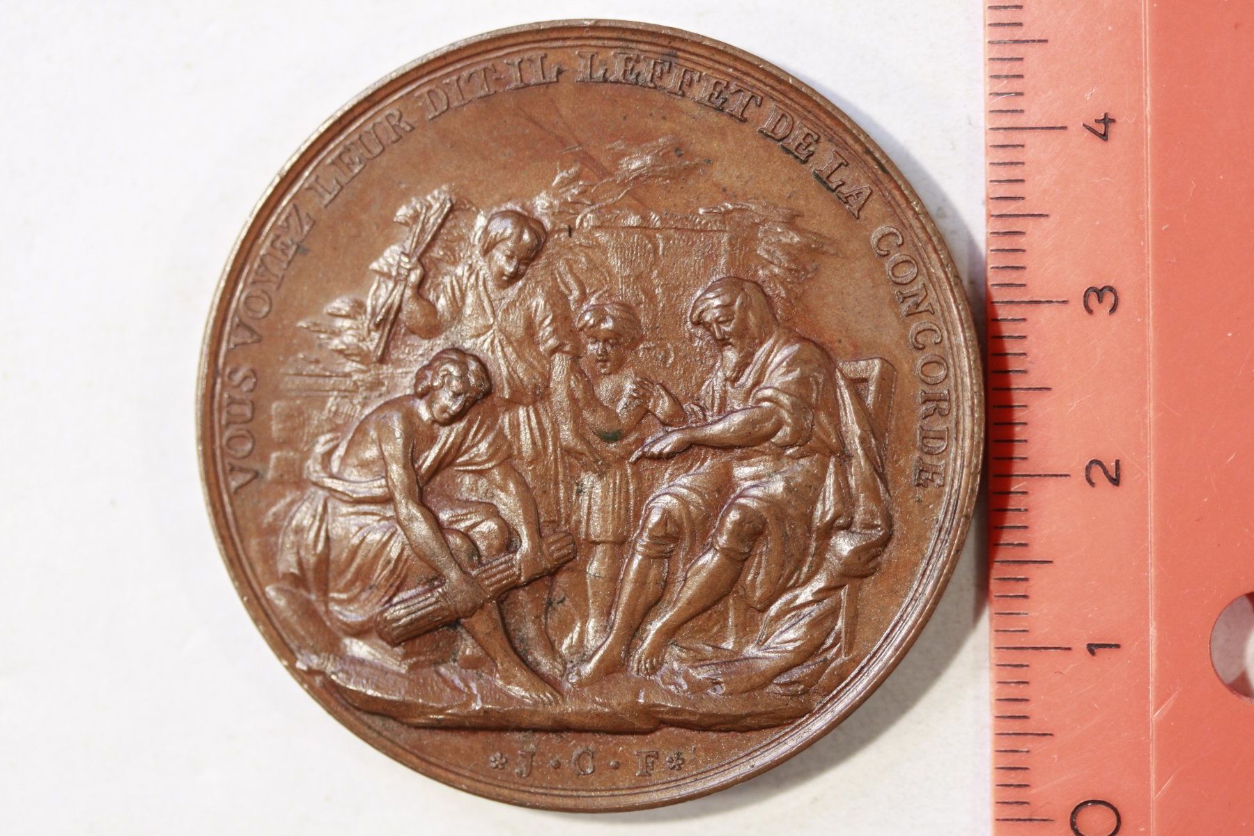 Medaillen: Medaille GENEVE 1767 – Gebraucht aus La plaine von 762
