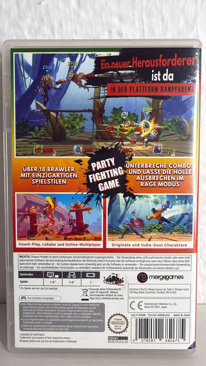 Nintendo Giochi: Brawlout Nintendo Switch Game - Like New Condition! – Usato da Ehrendingen venduto da bubulence 1