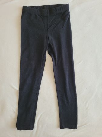 Leggings H&M schwarz Baumwolle Grösse 104 guter Zustand