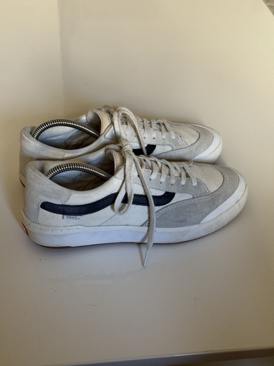 Herrenschuhe: Vans Skate Shoes White Grey Size 41 – Gebraucht aus Zürich von der_fuchs04 5