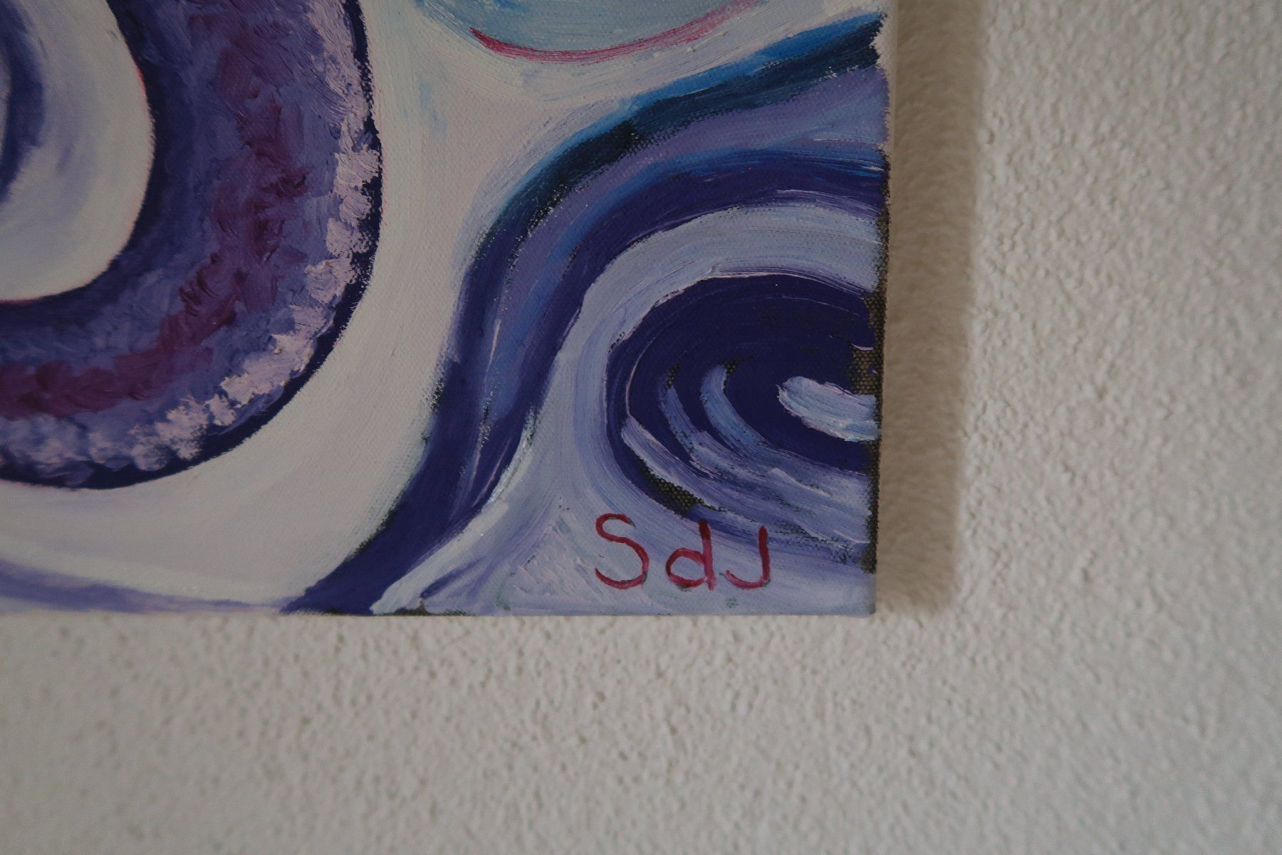 Dipinti: Gemälde 60x60, Öl auf Leinwand – Nuovo e nell'imballaggio originale da Wilen (Sarnen) venduto da cla_k2qr 3