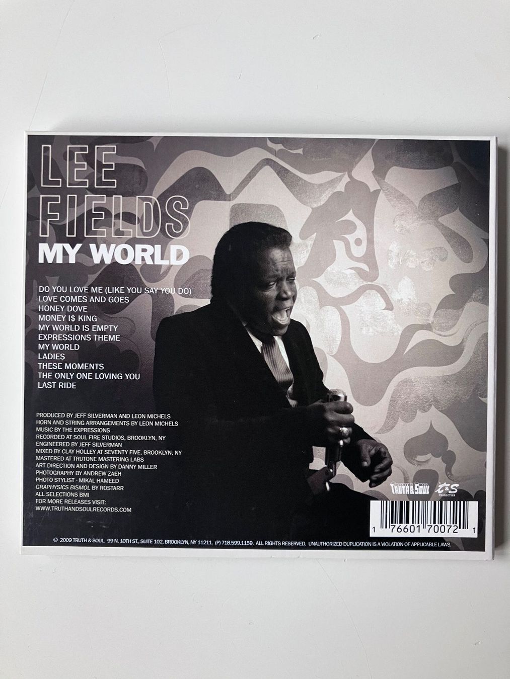 CD: Lee Fields – My World CD – Usato da Luzern venduto da Madvibe 2