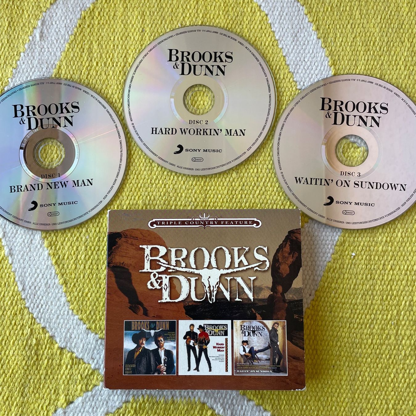 CD: BROOKS&DUNN-3CD BOX SET BRAND NEW /HARD W/ WAITIN ON..(DIG – Usato da Rorschacherberg venduto da CD-Roli