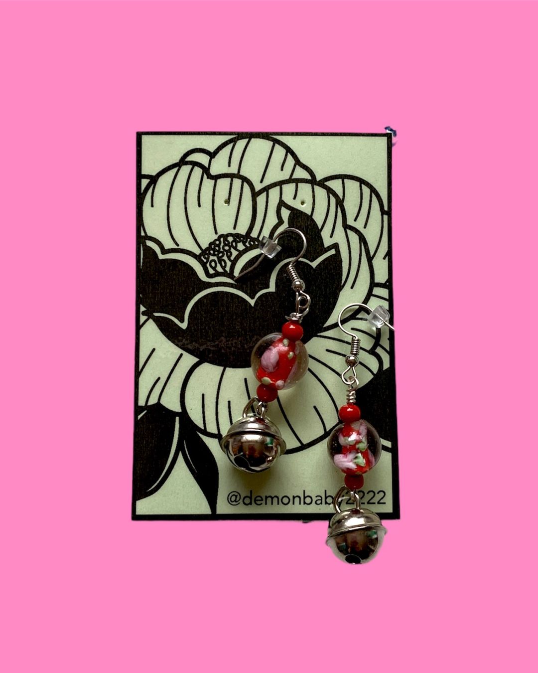 Ohrringe & -stecker: "Rosy Bells" earrings – Neu und originalverpackt aus Basel von demonbaby2222 4
