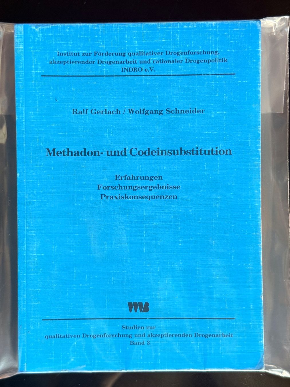Libri: Methadon- und Codeinsubstitution - Band Nr. 3 /Top. – Usato da Zuerich venduto da SonderArt-Wertgut