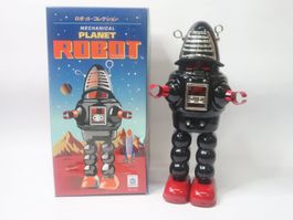 Blech Roboter Planet Robby Robot Blechroboter Funkensprühend