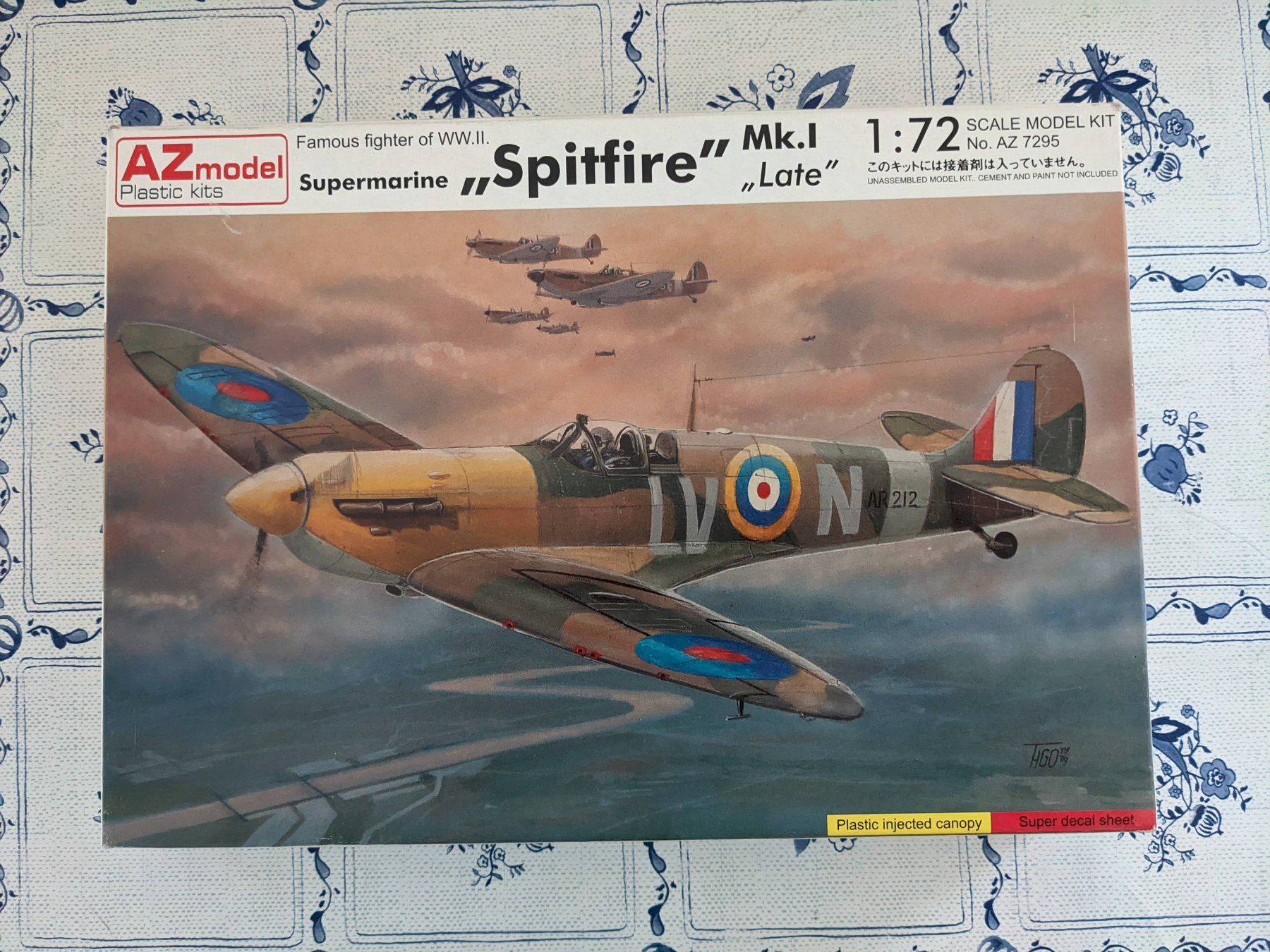 Modellbausätze & Standmodelle: AZ Supermarine Spitfire Mk I late – Gebraucht aus Neuenhof von Abakan