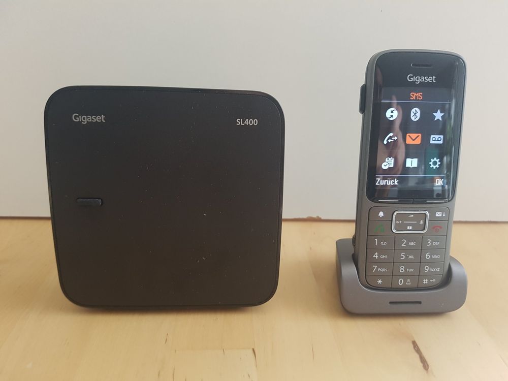 Gigaset SL400 A Basisstation Mit Anrufbeantworter - Kompatibel Mit SL400H Telefonen