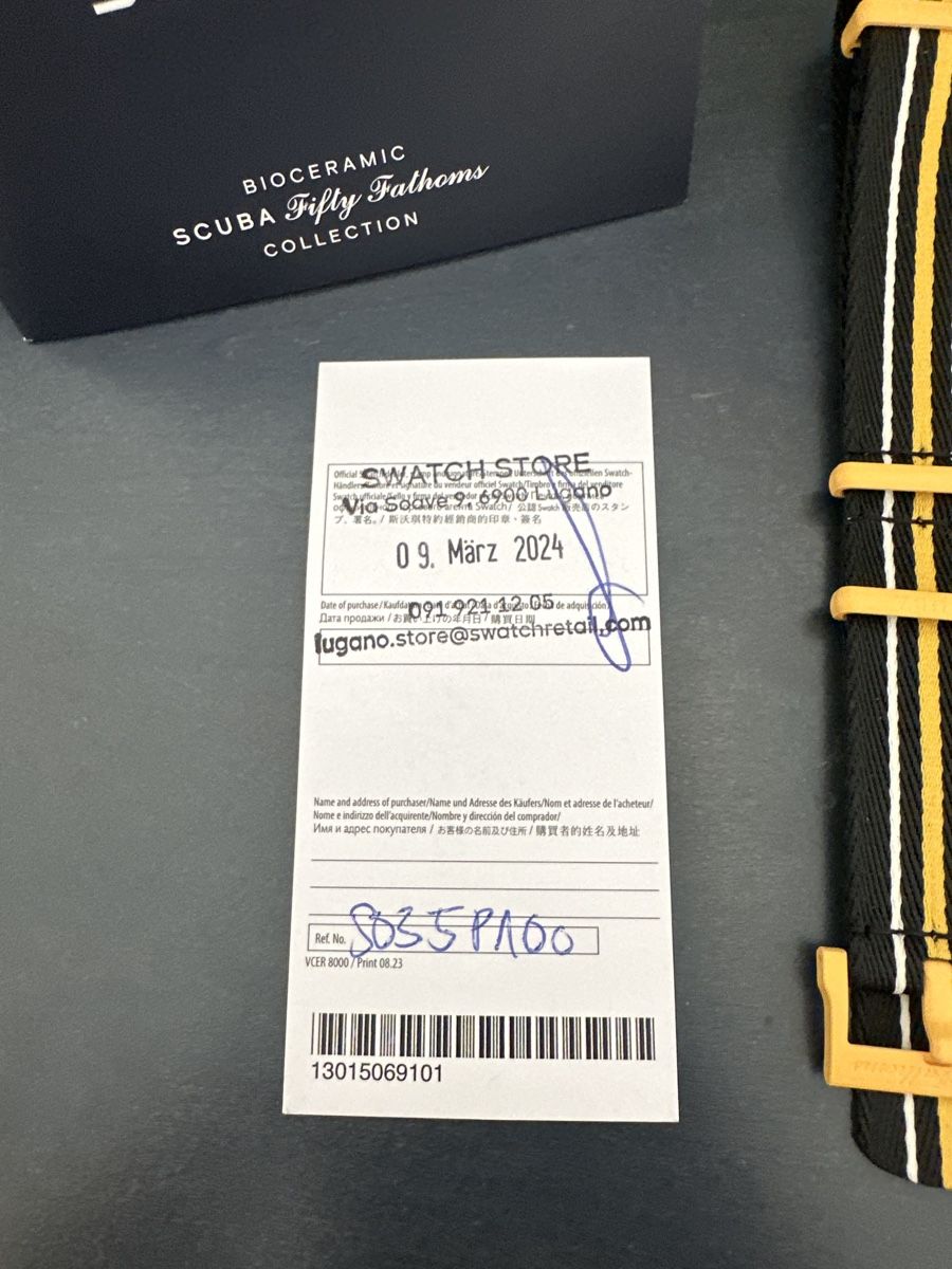 Swatch Orologi: Blancpain Swatch – Usato da Morbio Inferiore venduto da Ecod 3