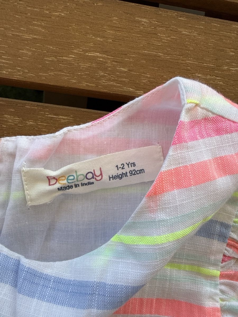 Vestiti & Gonne: Robe multicolore fluo d’été  – Nuovo e nell'imballaggio originale da Crassier venduto da GGblue23515 1