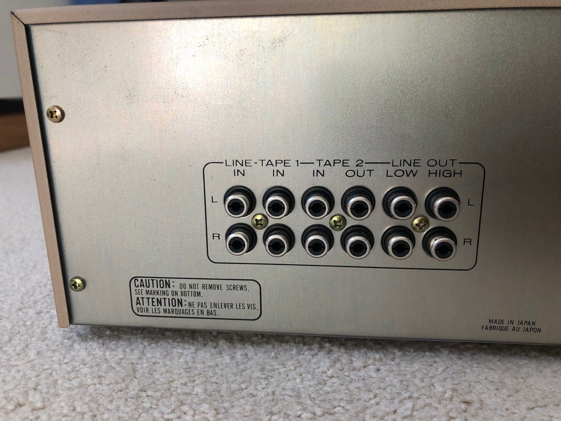 Marantz Equalizzatori: Marantz Graphic Equalizer EQ 430 HiFi-Gerät – Difettoso da Grenchen venduto da Kogi7 5