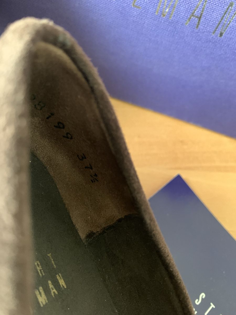 Stuart Weitzman Scarpe da donna: Stuart Weitzman Wildleder Pumps Gr. 37,5 braun – Nuovo (secondo la descrizione) da Mettmenstetten venduto da _4_YOU_ 4